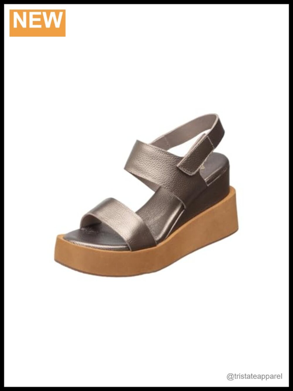 Women's Leather Platform Sandals Peep Toe Slingback 2.5" Heel